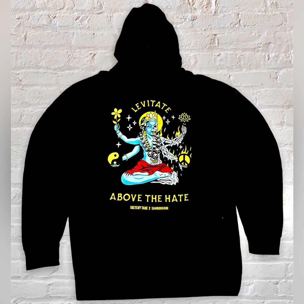 LURKING CLASS SKETCHYTANK x SAMBORGHINI Levitate “Above The Hate” Hoodie XL